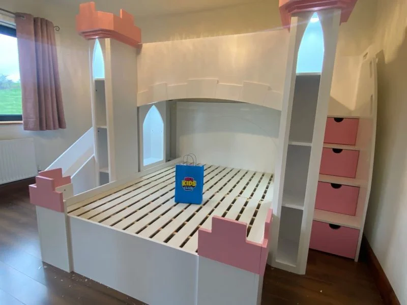 Dreamy Bedrooms: How a Princess Castle Bed with Slide Sparks Creativity